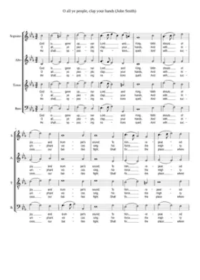 O all ye people clap your hands