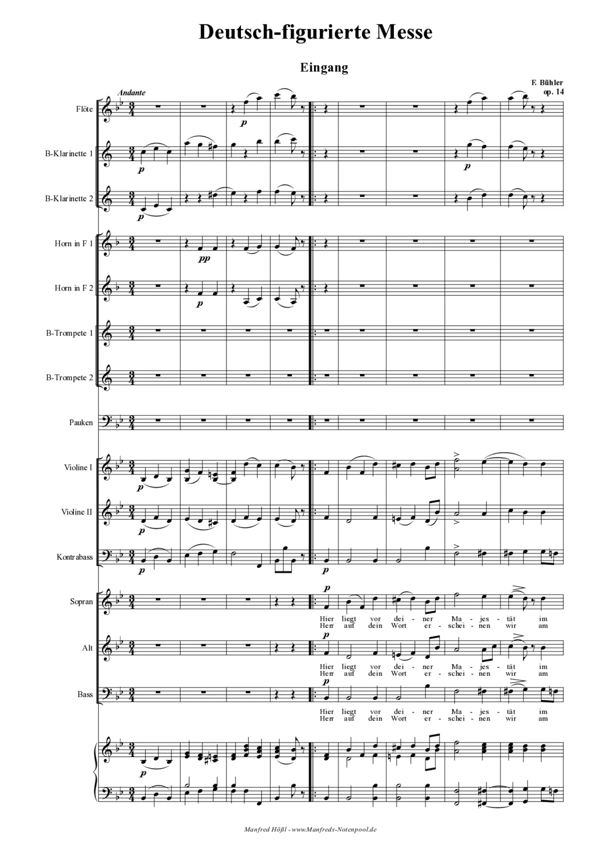 Deutsch figurierte Messe - Page 1
