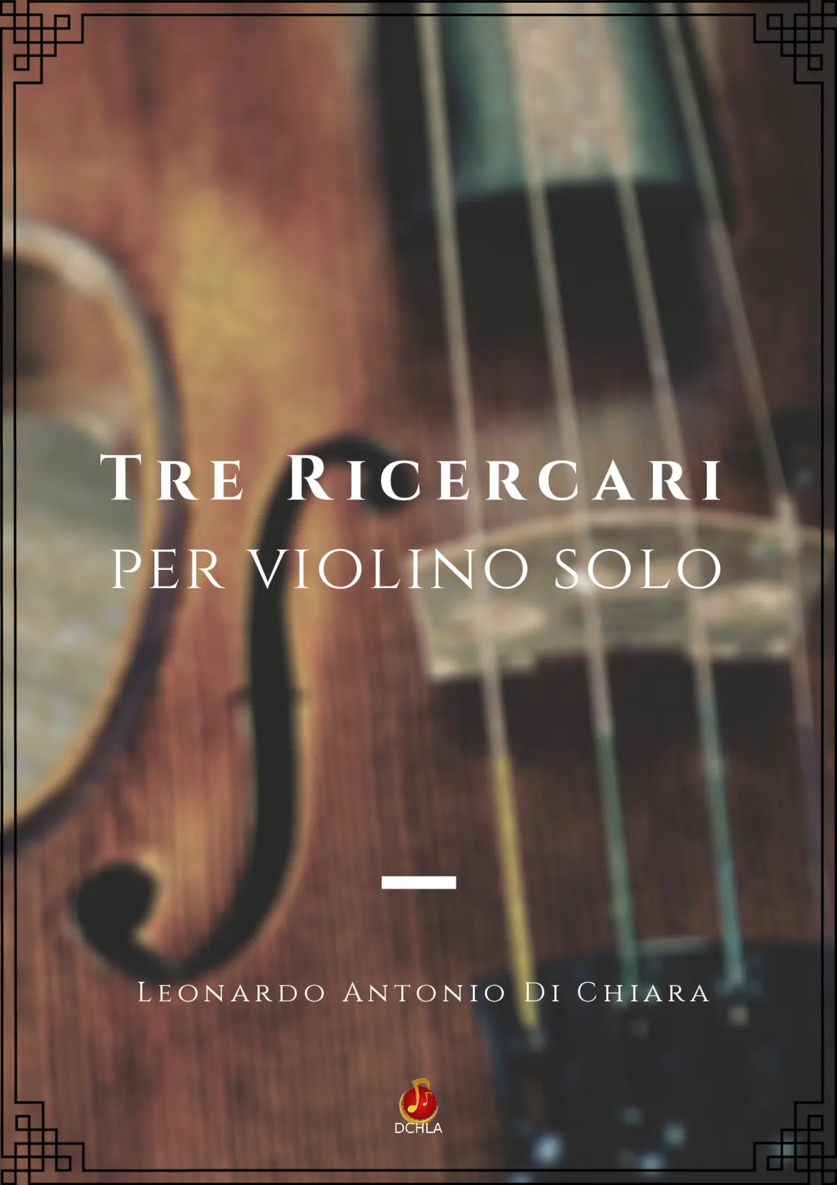 Tre Ricercari per violino solo - Page 1