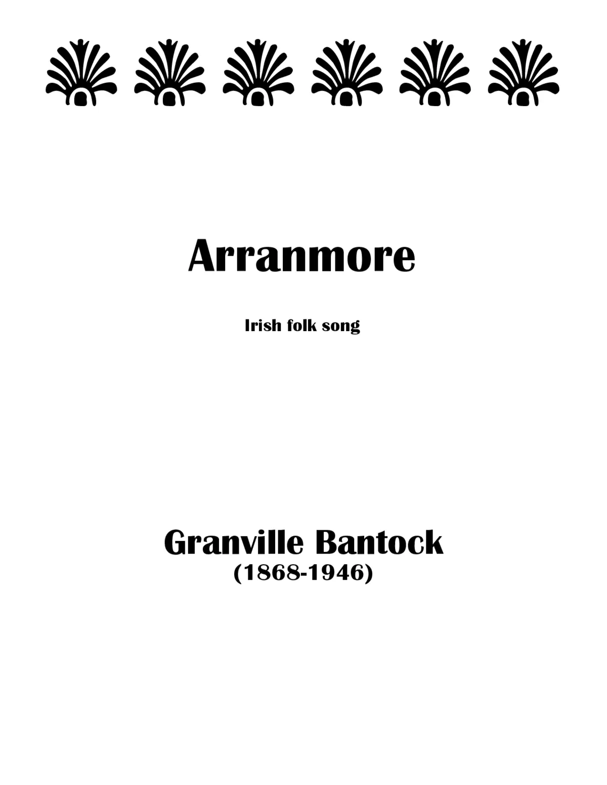 Arranmore - Page 1