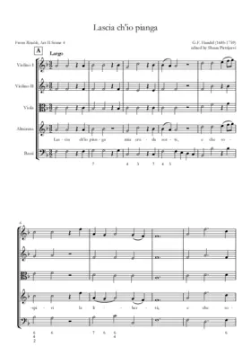 Lascia ch'io pianga