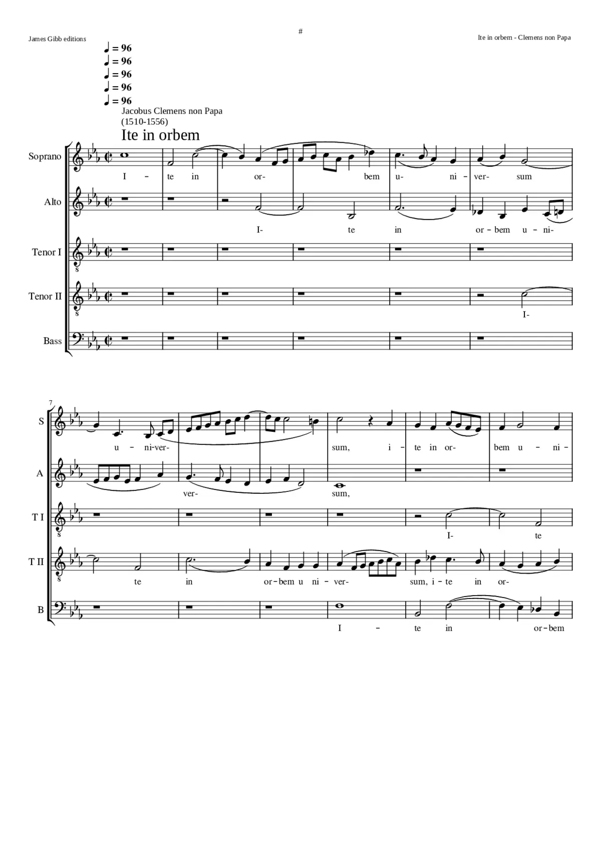 Ite in orbem/Signa eos - Page 1