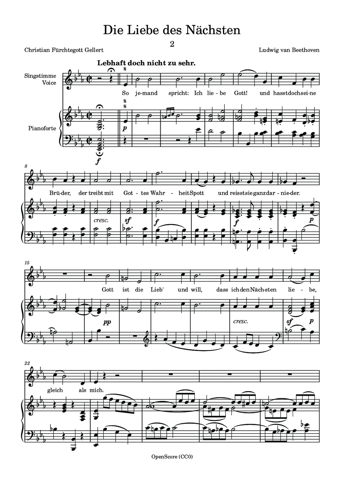 Die Liebe des Nächsten - Page 1