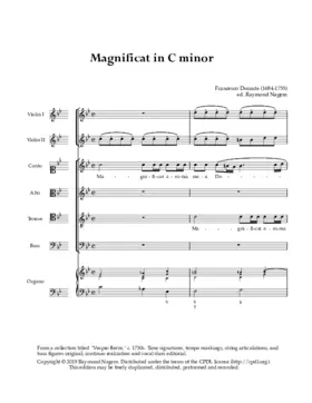 Magnificat in C minor