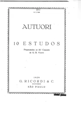 Dez Estudos - Ten Studies