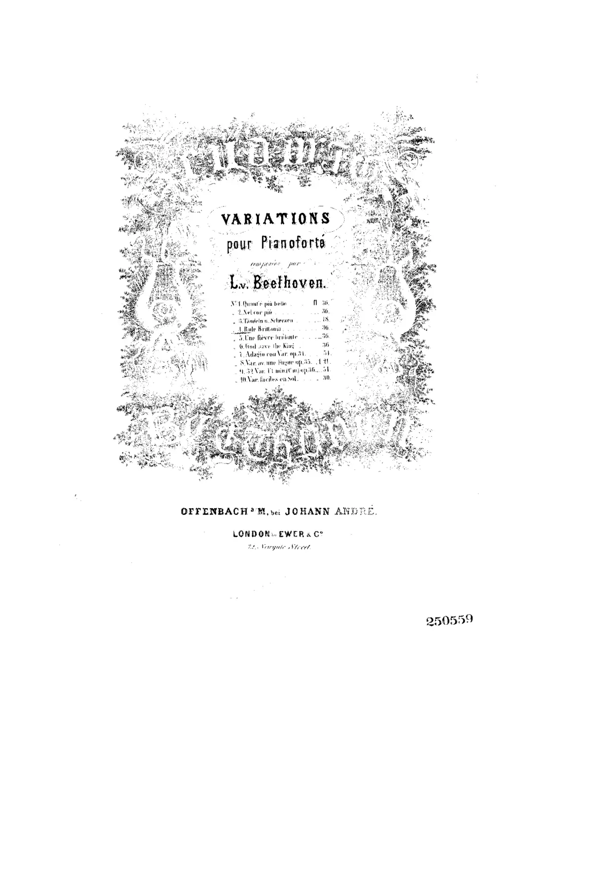 5 Variations on 'Rule Britannia' - Page 1
