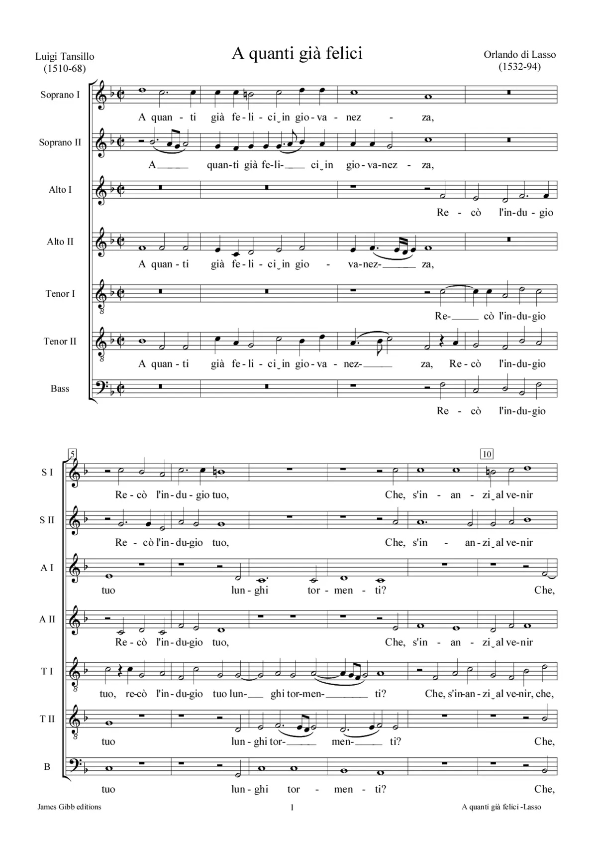 A quanti già felici - Page 1