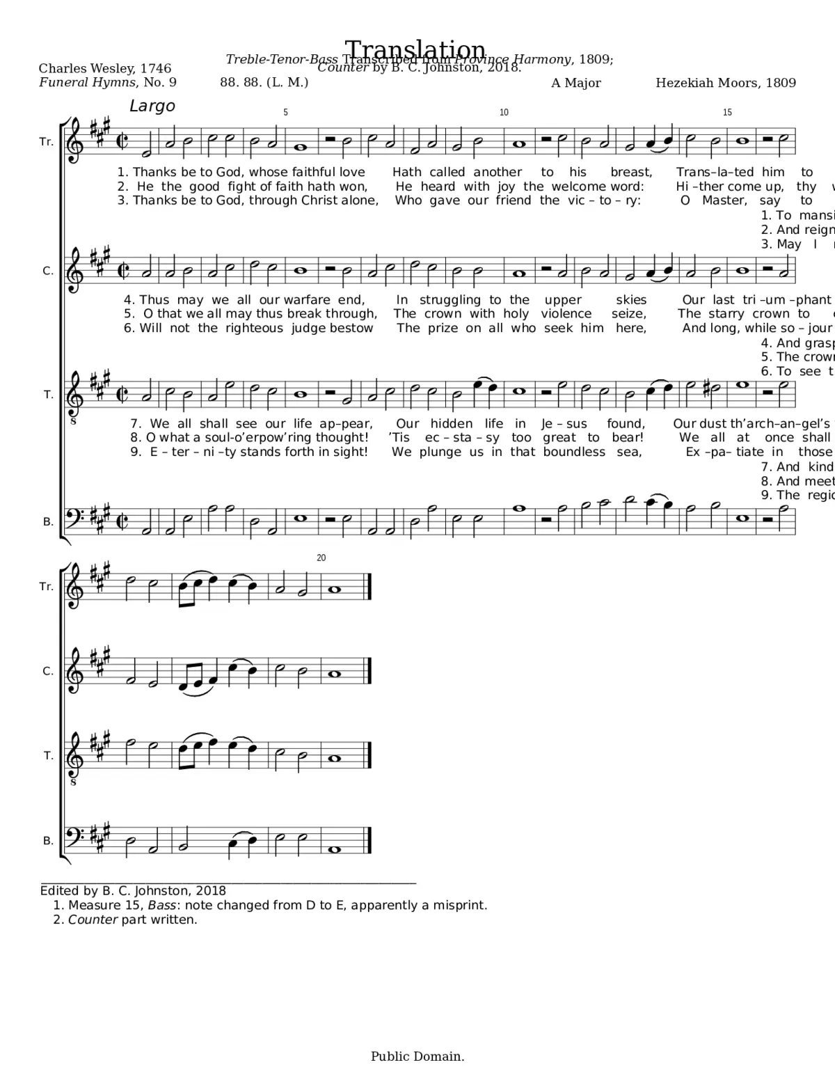 Translation - Hezekiah Moors - Page 1