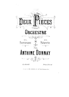 Deux Pieces, Opp.61, 62