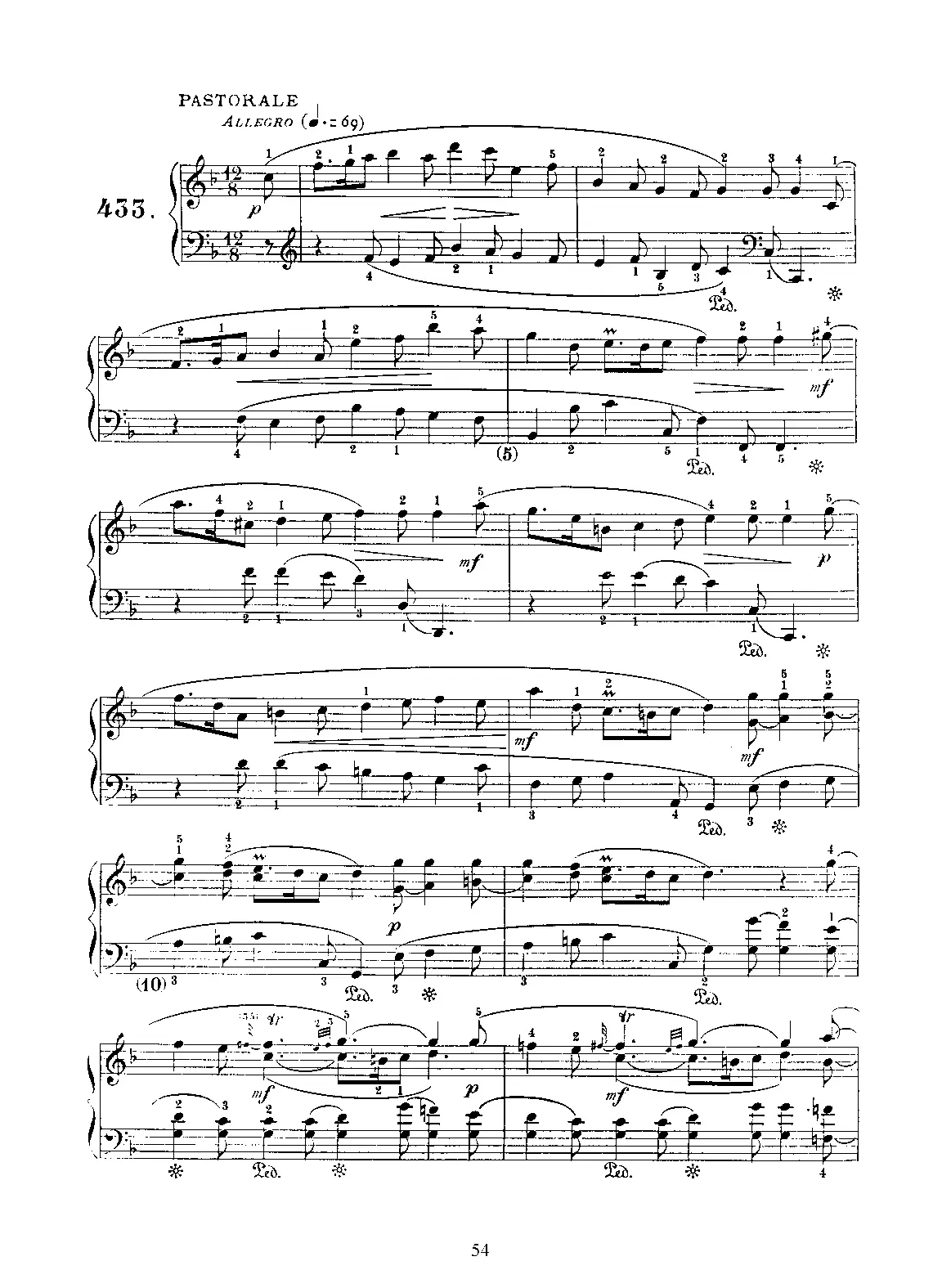 Keyboard Sonata in F major - Page 1