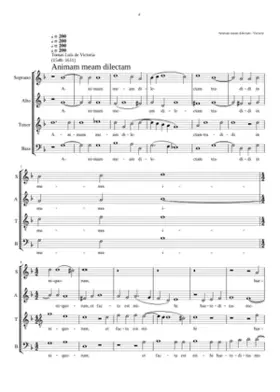 Animam meam dilectam