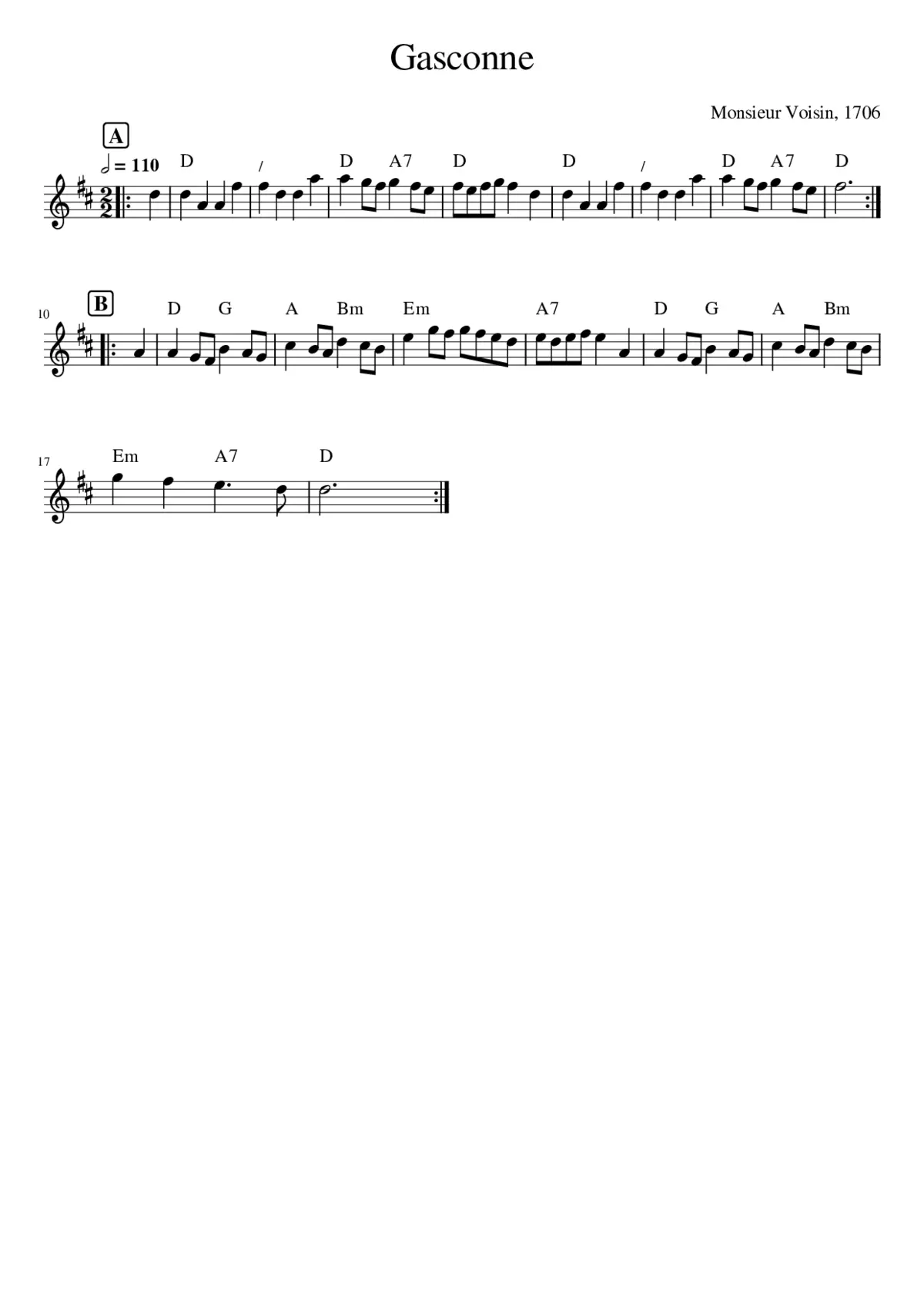 Gasconne - Page 1