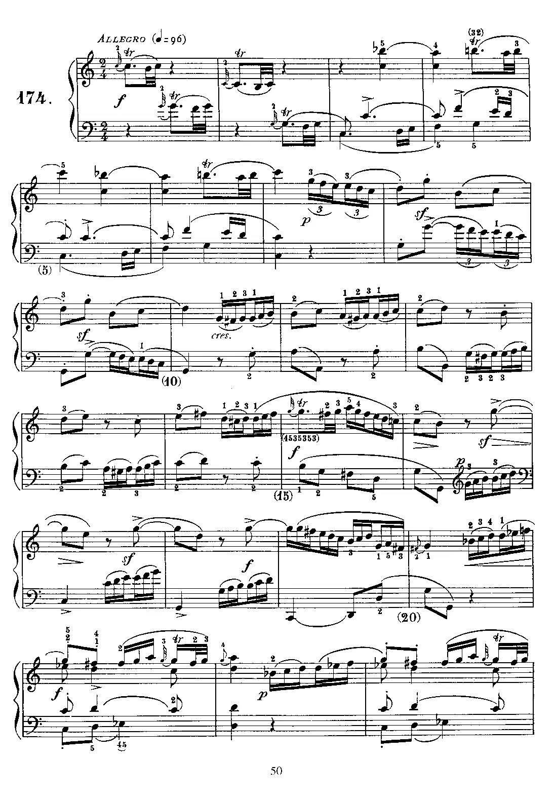 Keyboard Sonata in C major - Page 1