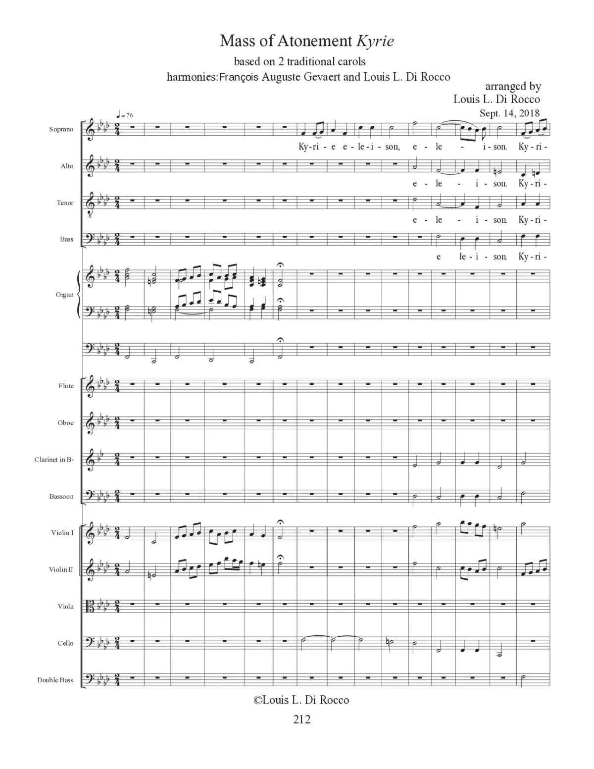 Mass of Atonement – Missa Propitiationis - Page 1