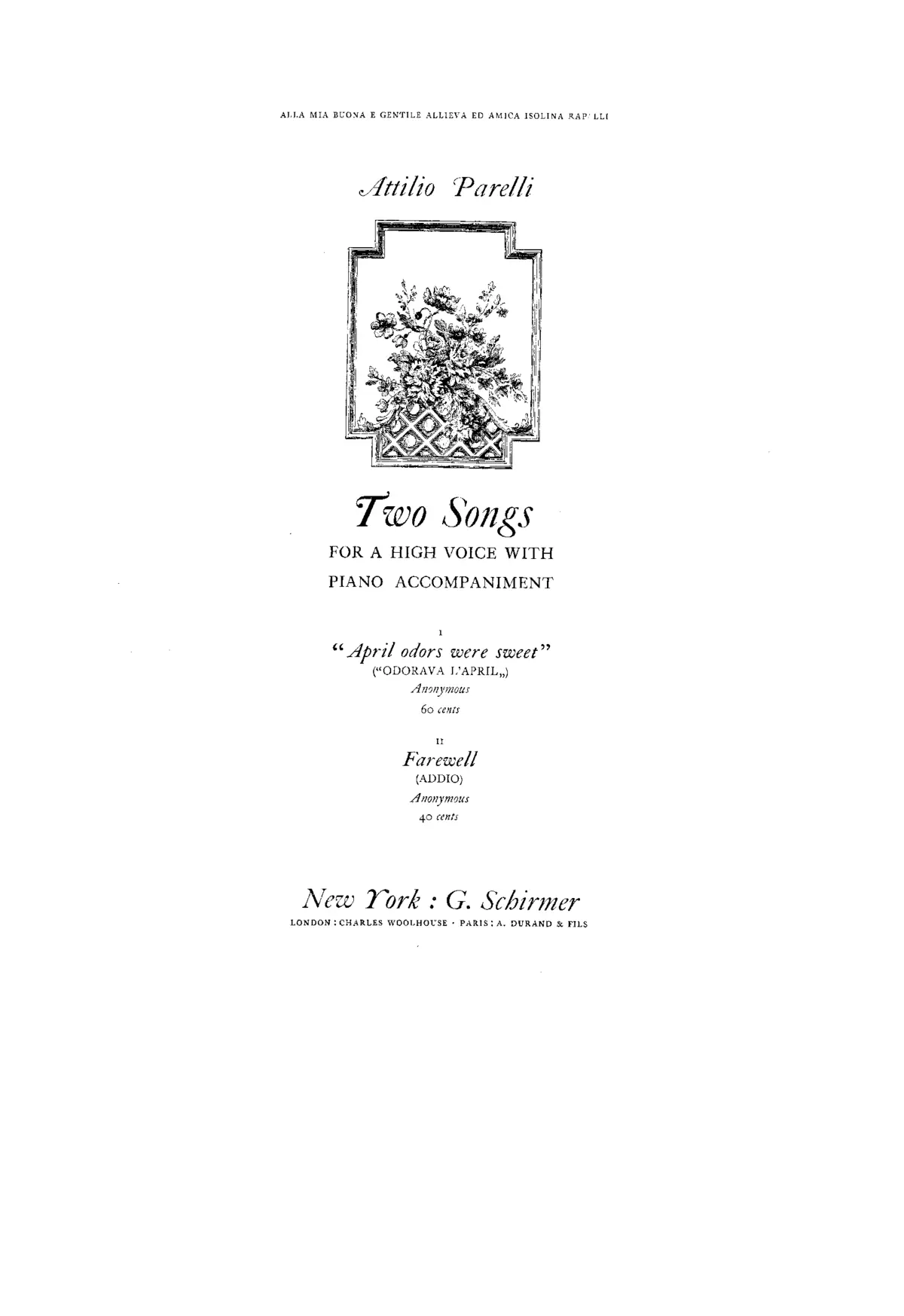 2 Songs - Page 1