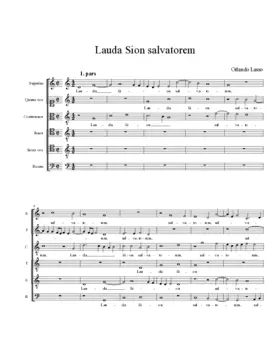 Lauda Sion salvatorem