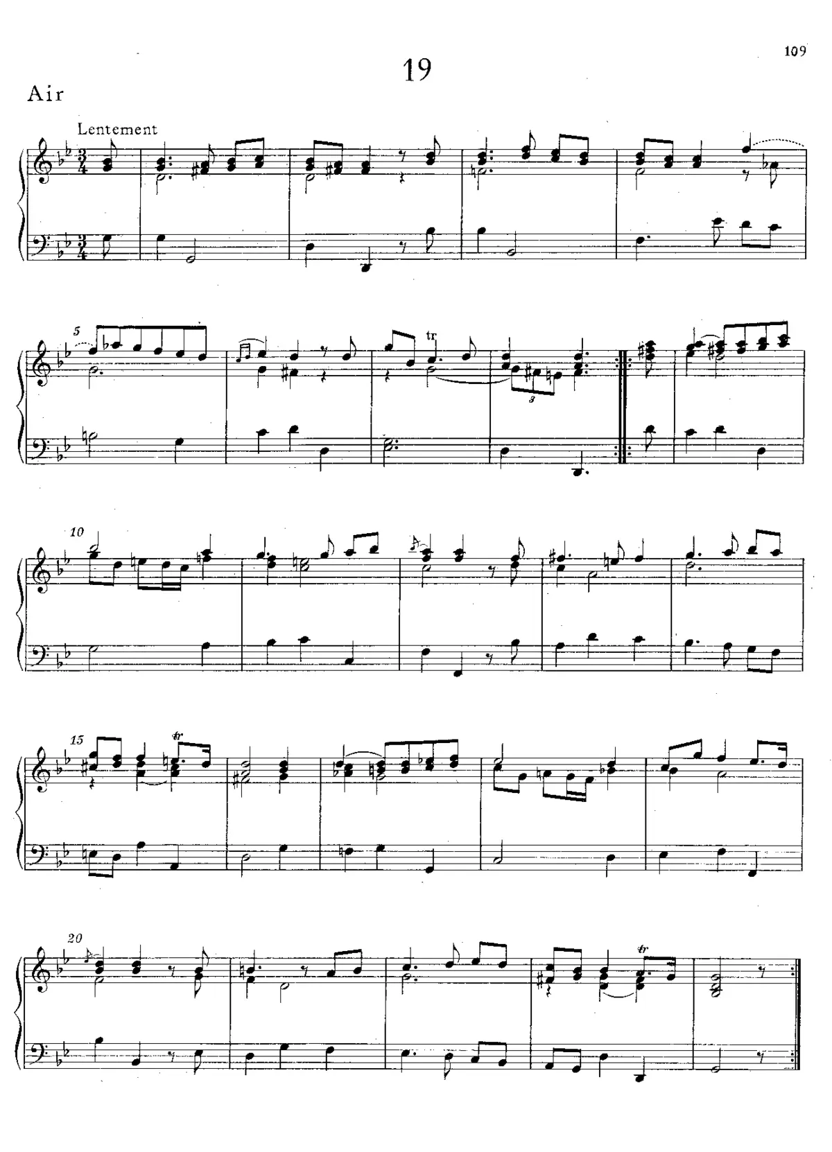 Air in G minor - Page 1