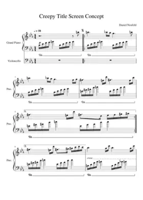 Creepy Title Theme Concept