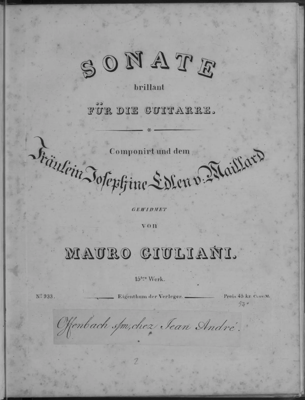 Guitar Sonata - Page 1