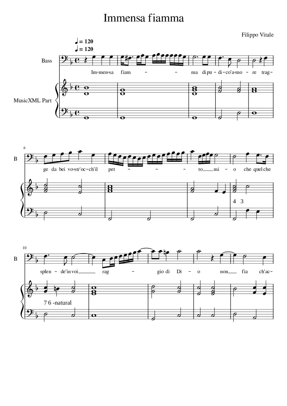 Immensa fiamma - Page 1