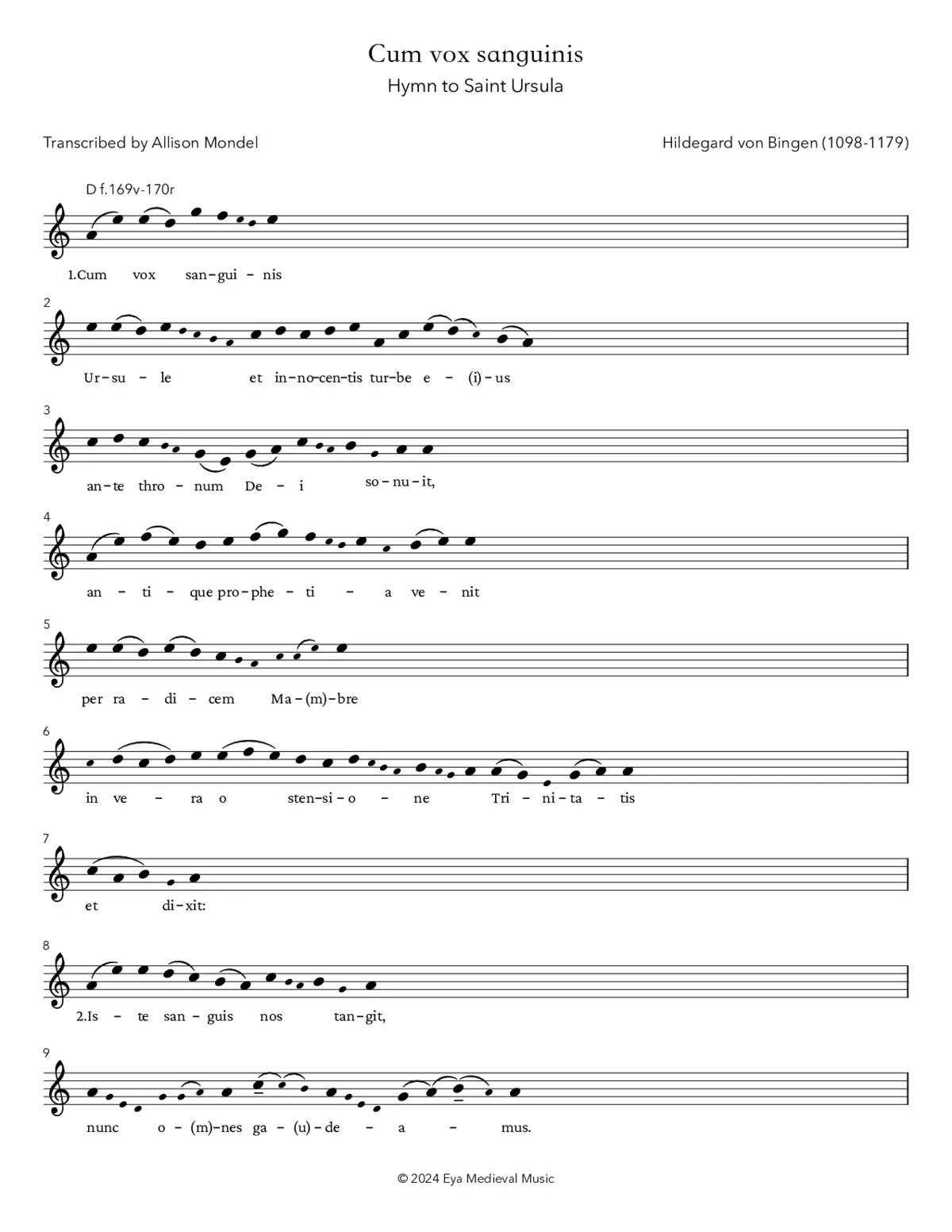 Cum vox sanguinis - Page 1