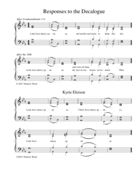 Communion Service in Eb