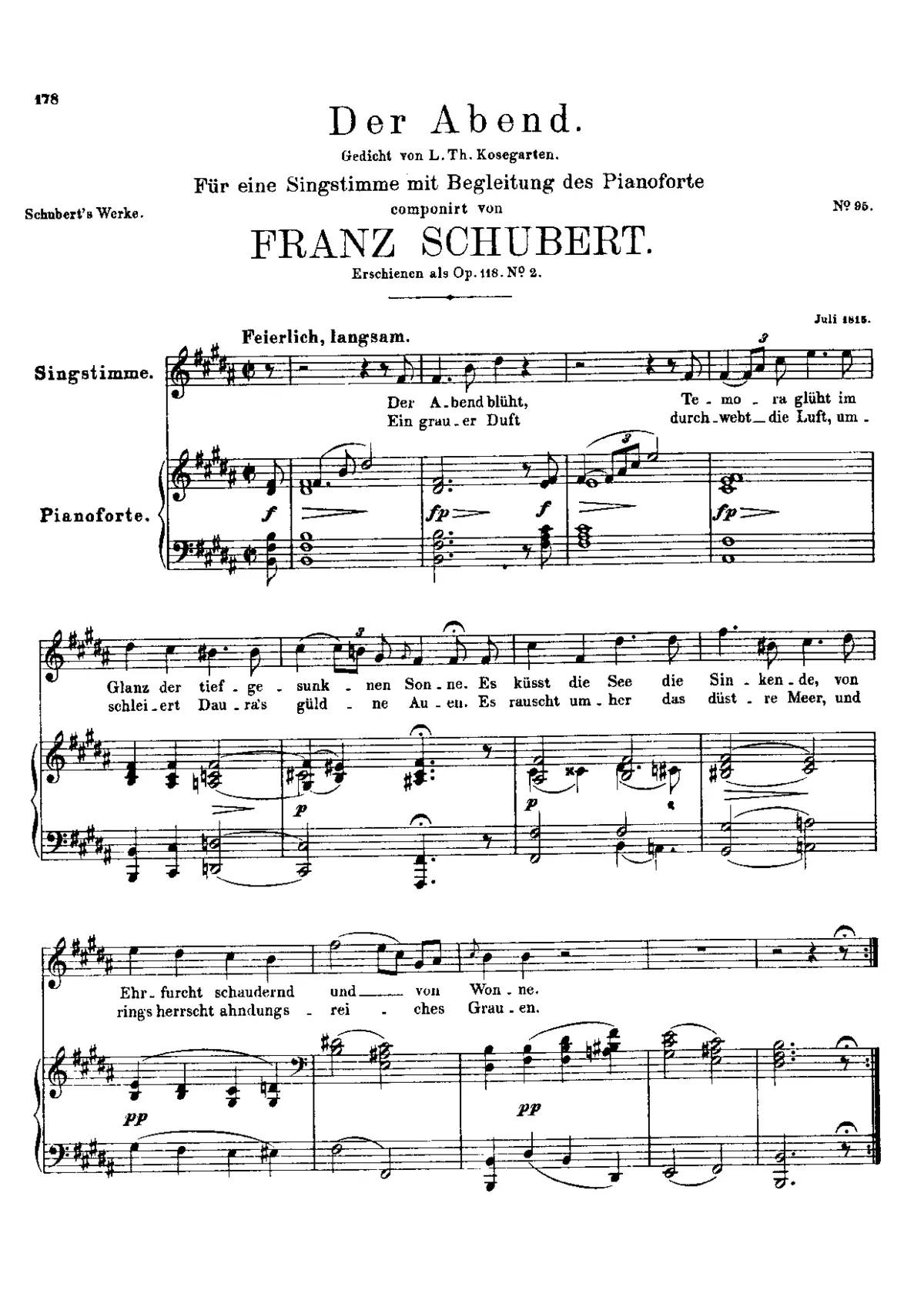 Der Abend - Page 1