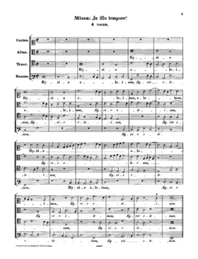 Missa In illo tempore