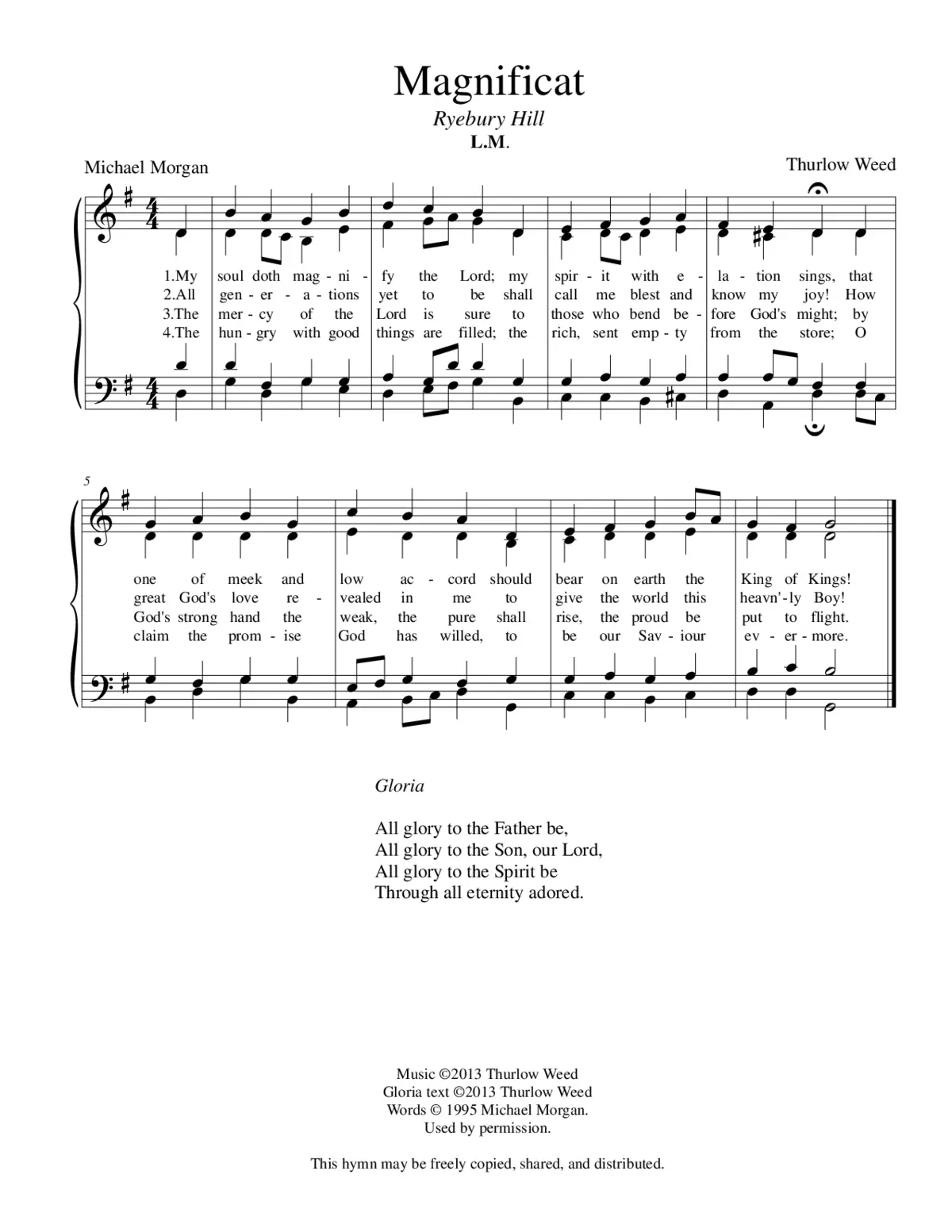 Magnificat - Page 1