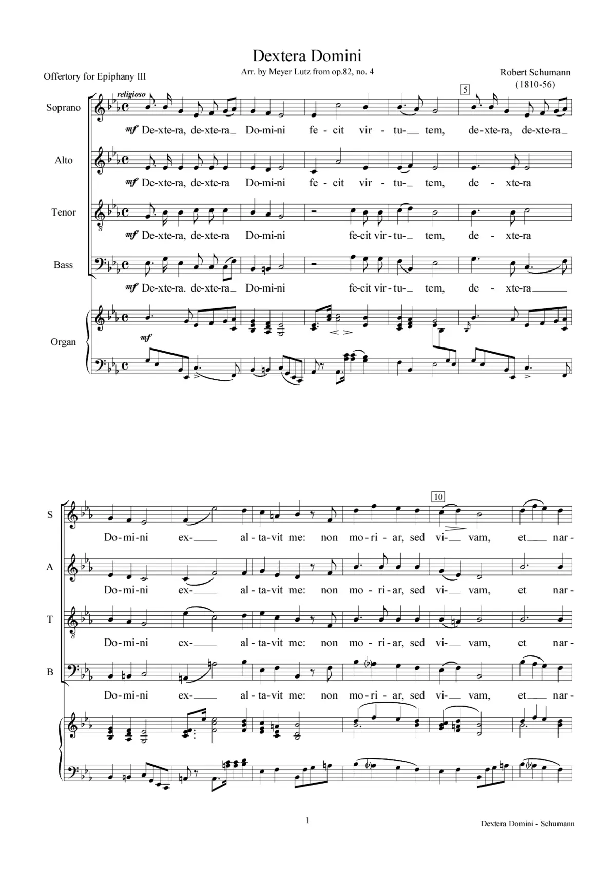 Dextera Domini - Page 1