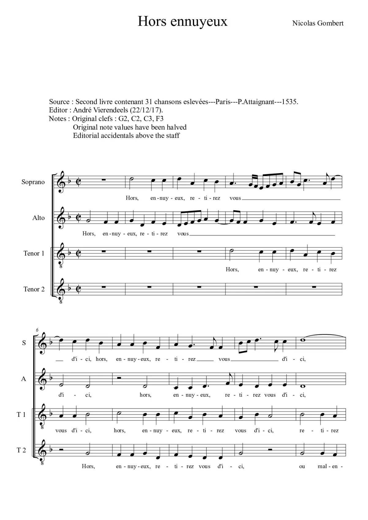 Hors envieux - Page 1