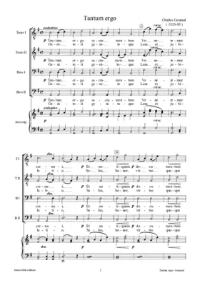 Tantum ergo, CG 217c