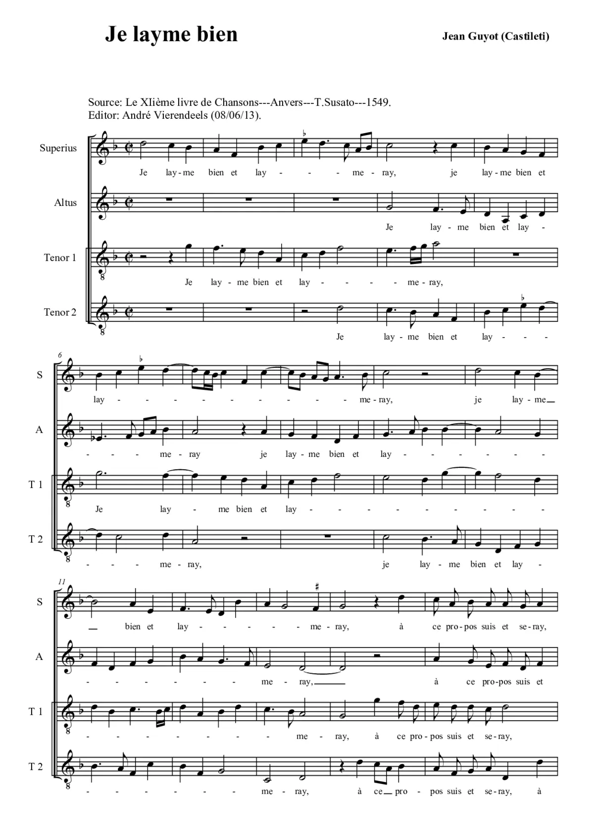 Je layme bien - Page 1