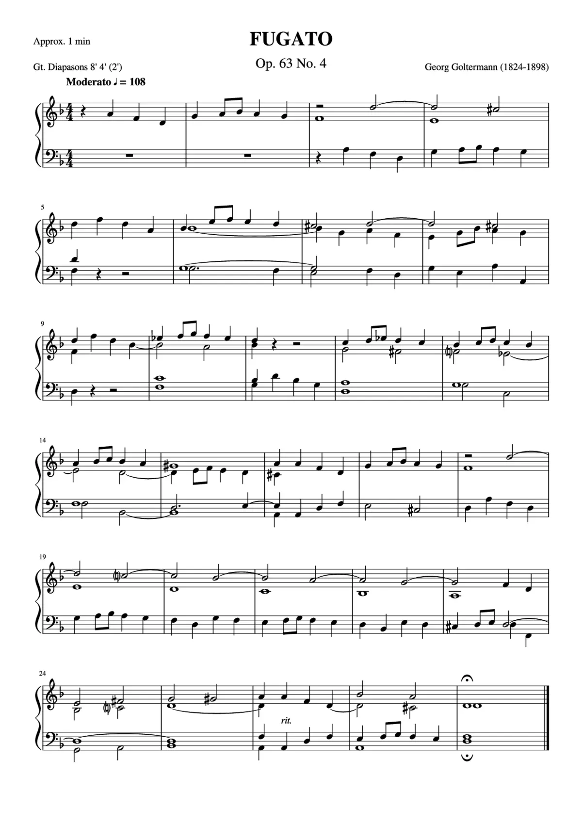 15 kleine und leichte Orgelpräludien - Page 1