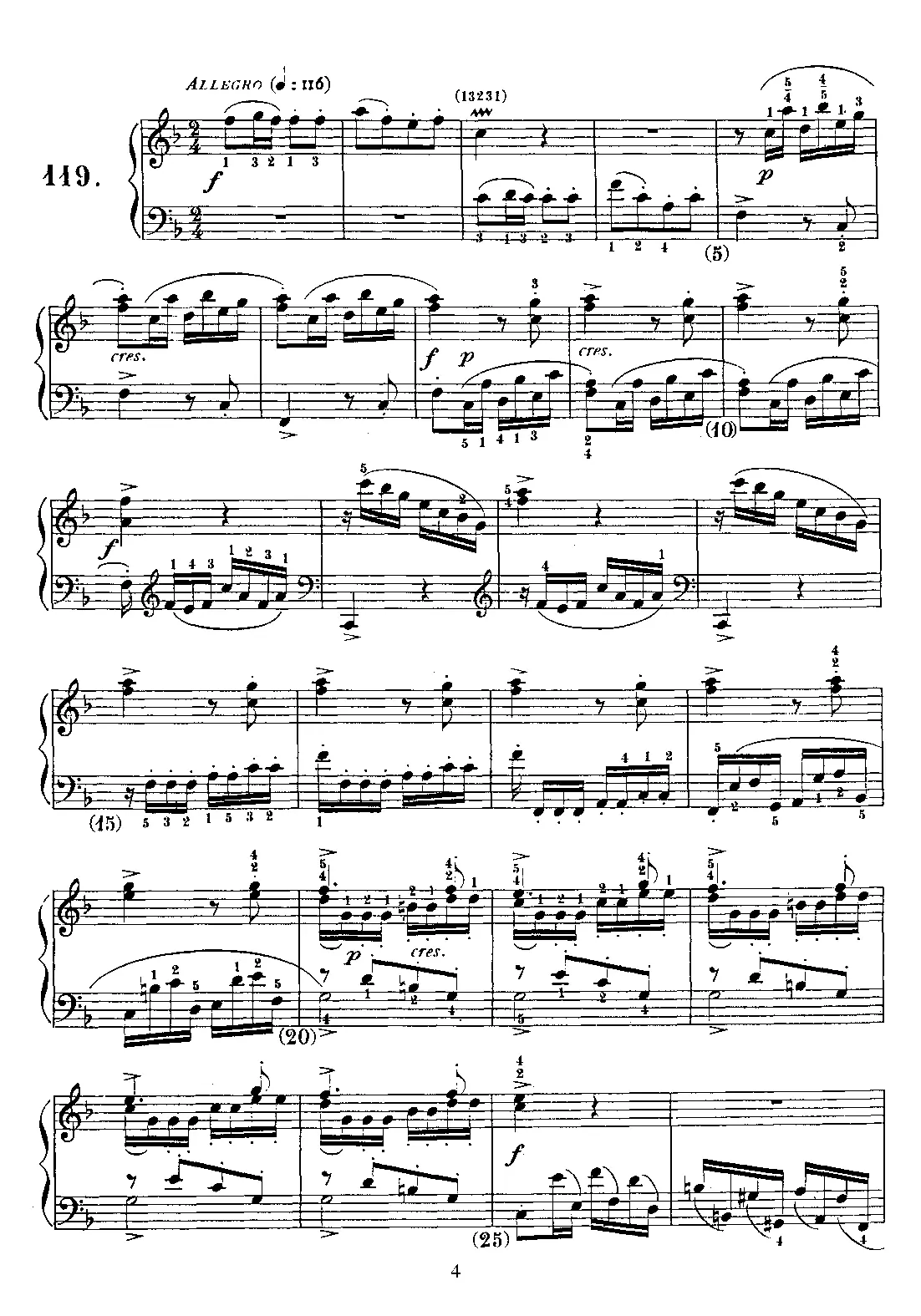 Keyboard Sonata in F major - Page 1