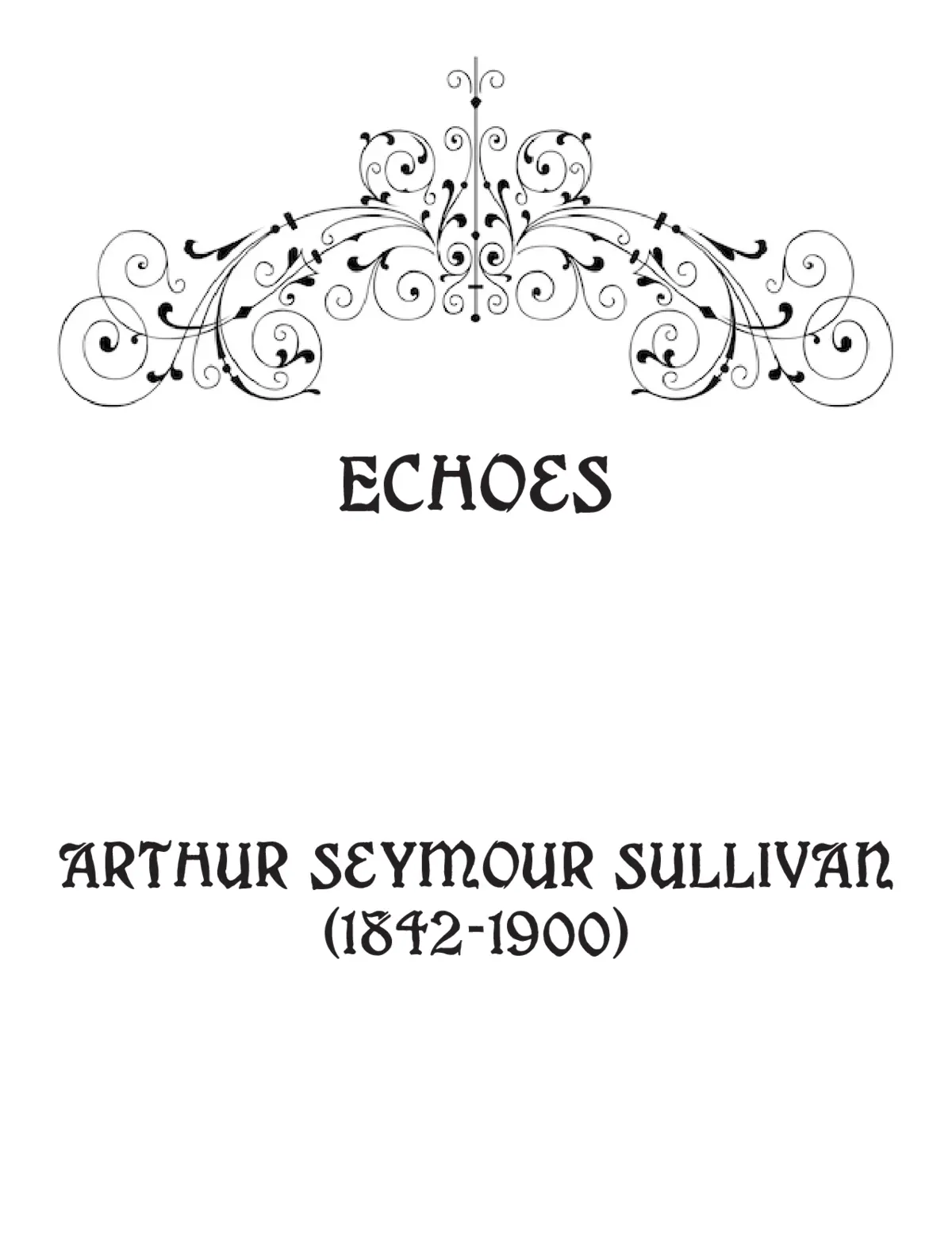 Echoes - Page 1
