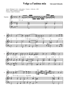 Volgea l'anima mia