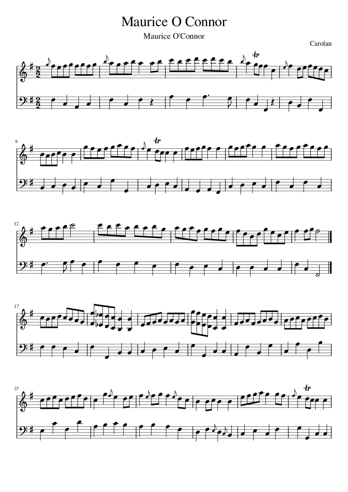 Maurice O Connor - Page 1