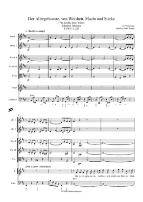 Der Allergrösseste, von Weisheit, Macht und Stärke