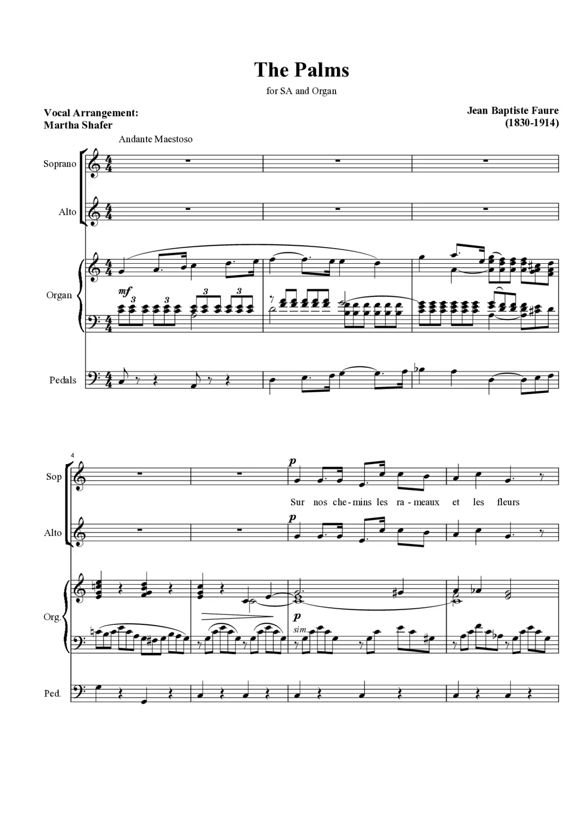 Les Rameaux - Page 1
