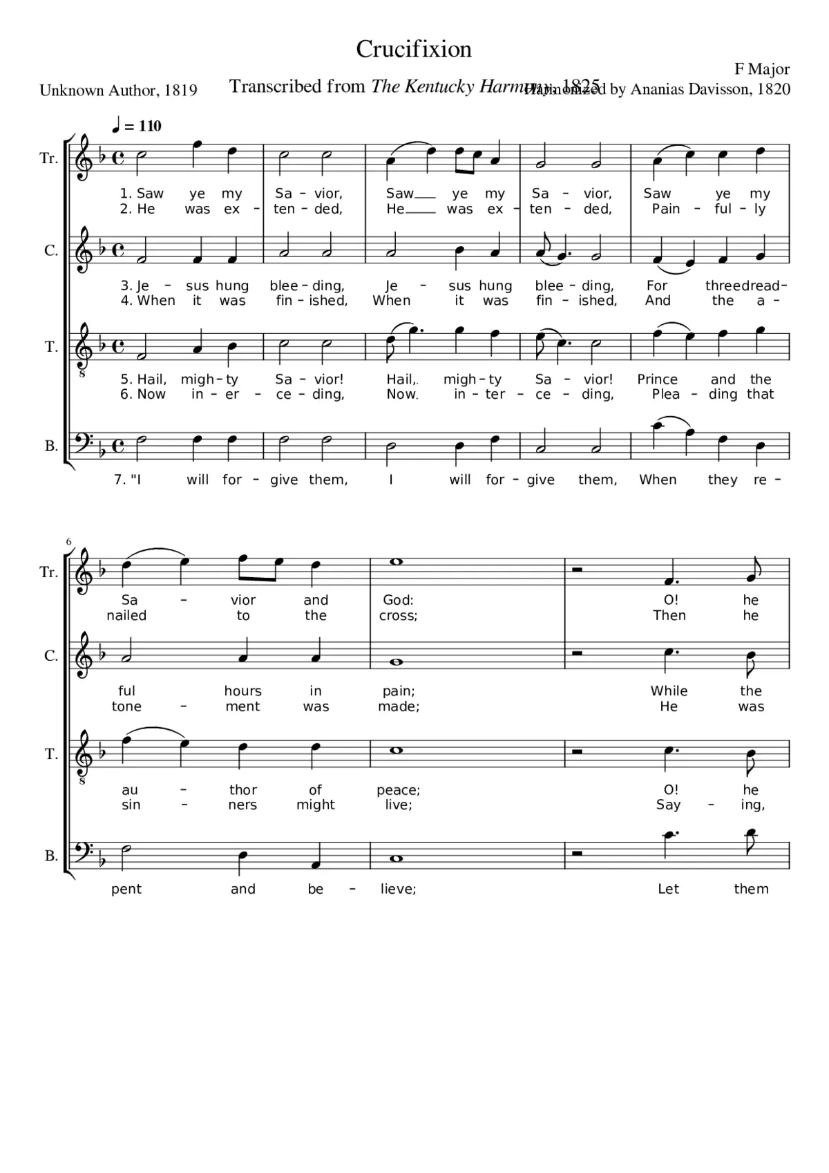 Crucifixion - Page 1