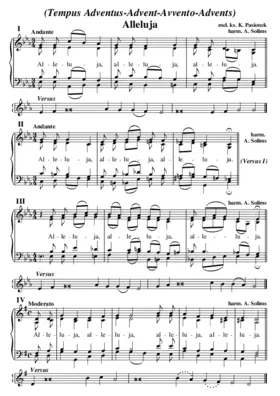 Advent Alleluja (Andris Solims (harm.))