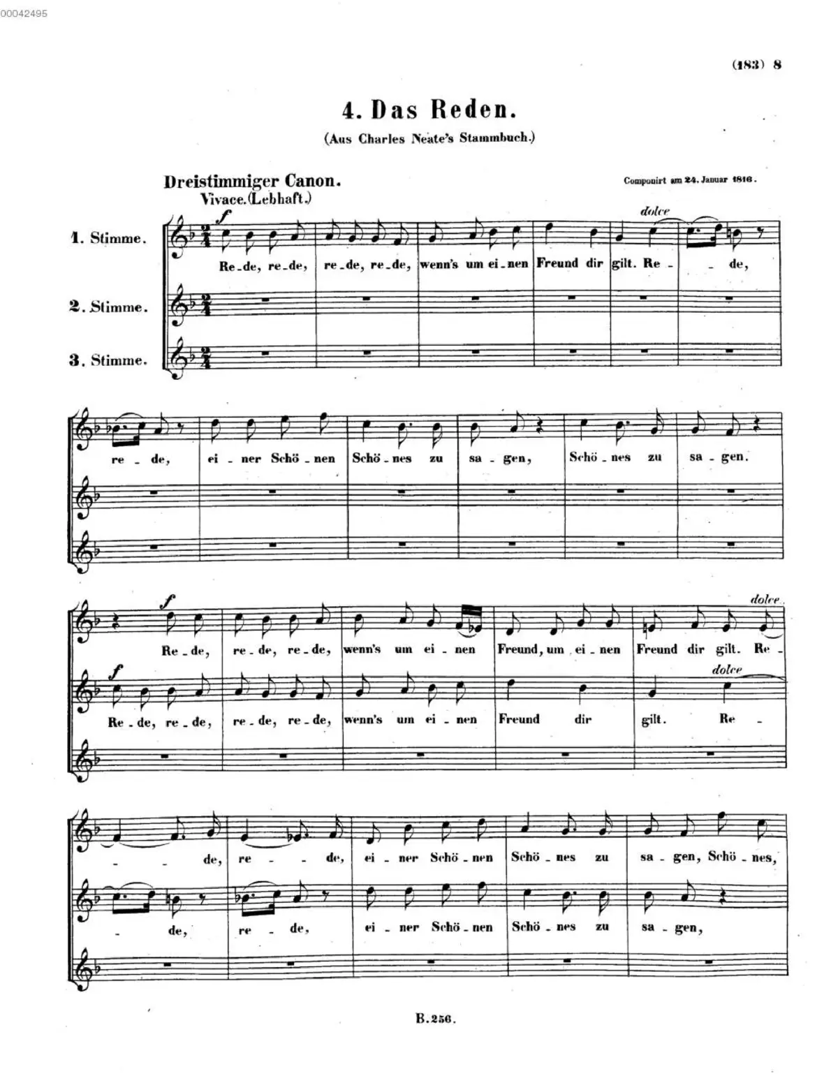 Das Reden - Page 1