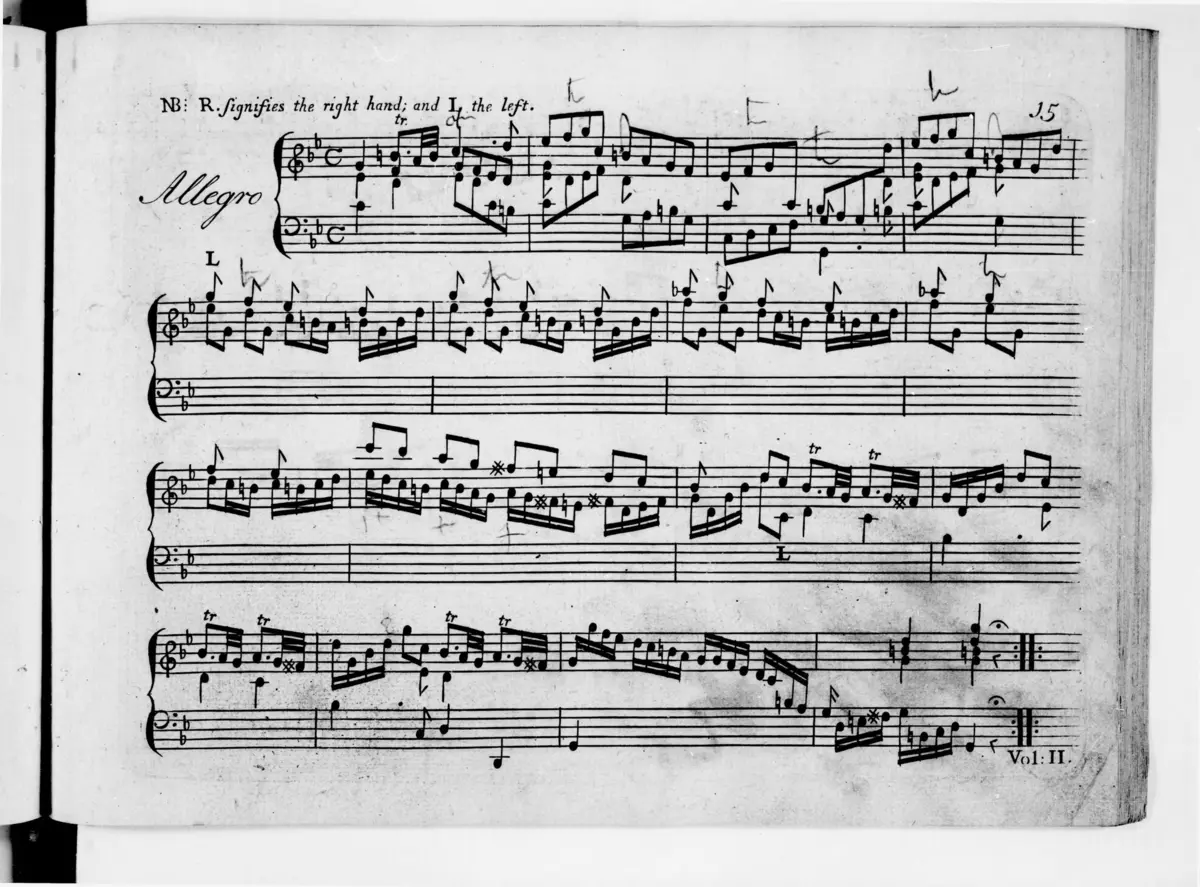 Keyboard Sonata in C minor - Page 1