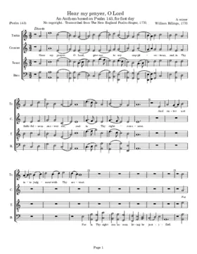 Hear my prayer, O Lord