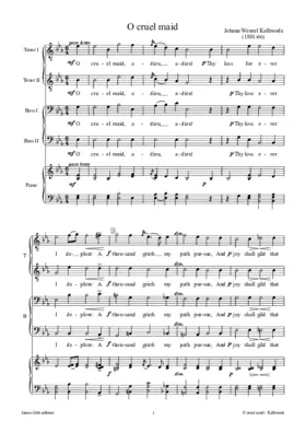 O cruel maid