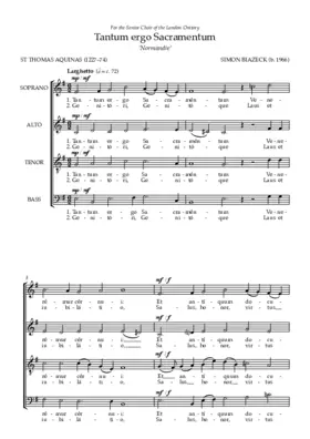 Tantum ergo Sacramentum - 'Normandie'