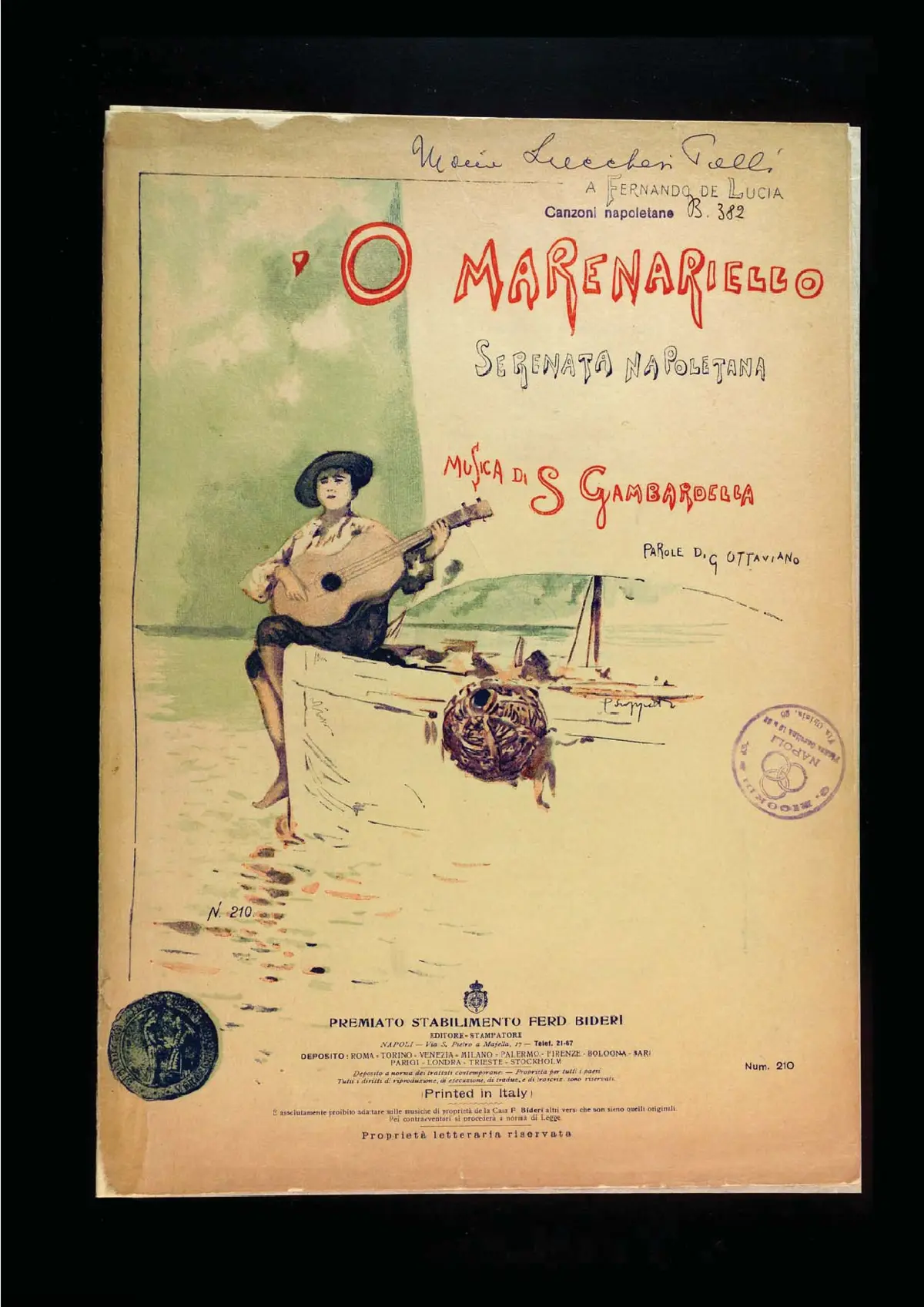 'O marenariello - Page 1