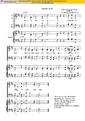 Sanctus in G