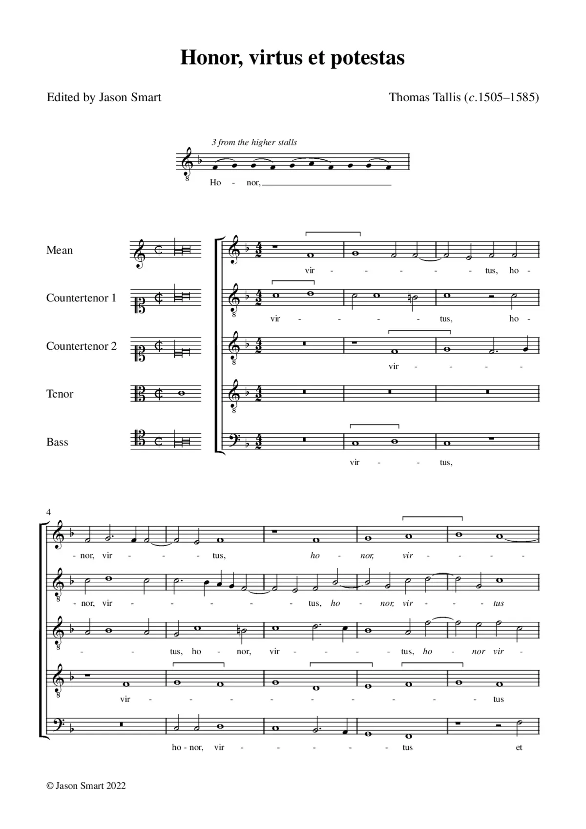 Honor, virtus et potestas - Page 1
